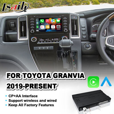 Lsailt Wireless Android Auto Carplay Interface for 2019-Present Toyota Granvia