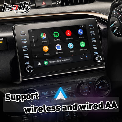 Lsailt Wireless Android Auto Carplay Interface for 2019-Present Toyota Hilux