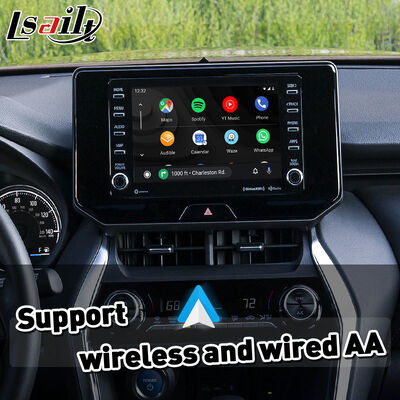 Lsailt Wireless Android Auto Carplay Interface for 2020-Present Toyota Venza Harrier