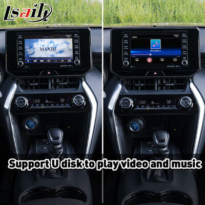 Lsailt Wireless Android Auto Carplay Interface for 2020-Present Toyota Venza Harrier
