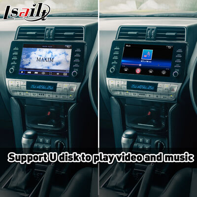 Lsailt Wireless Android Auto Carplay Interface for 2020-Present Toyota Land Cruiser Prado 150