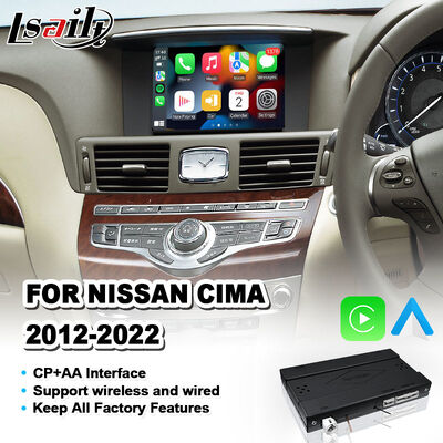 Lsailt Wireless Android Auto Carplay Interface for 2012-2022 Nissan Cima