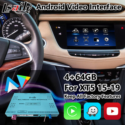 Lsailt Android Navigation Carplay Video Interface for 2016-2019 Cadillac XT5 Platinum CUE System