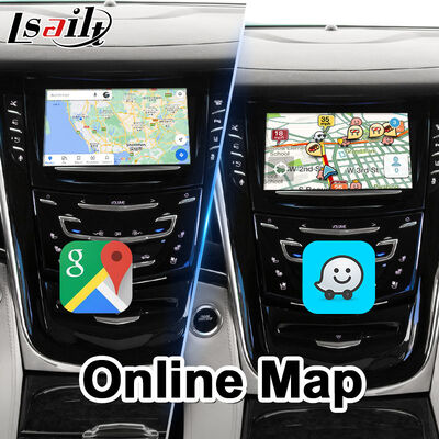 Lsait Android Navigation Multimedia Video Interface for 2015-2020 Cadillac Escalade CUE System with Carplay
