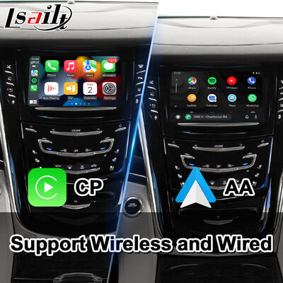Lsait Android Navigation Multimedia Video Interface for 2015-2020 Cadillac Escalade CUE System with Carplay