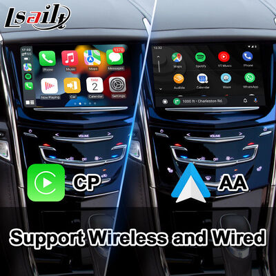 Lsailt Android Navigation Video Interface for 2014-2019 Cadillac ATS CUE System With Carplay