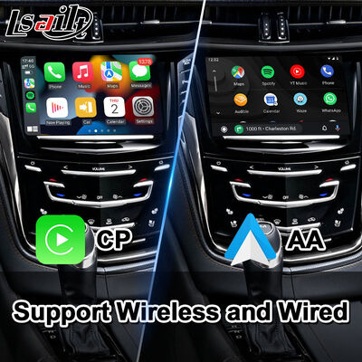 Lsailt Android GPS Navigation Video Interface for 2013-2019 Cadillac CTS CUE System with Carplay