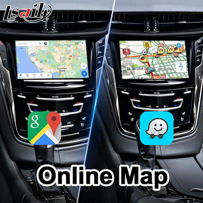 Lsailt Android GPS Navigation Video Interface for 2013-2019 Cadillac CTS CUE System with Carplay