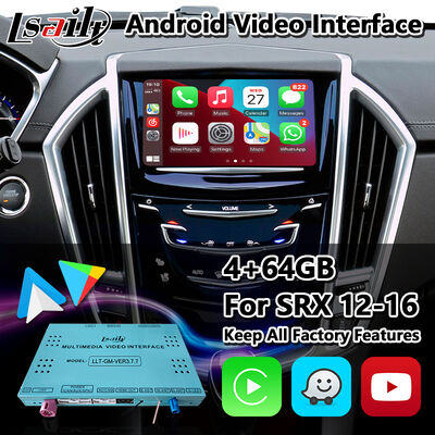 Lsailt Android Navigation Video Interface for 2012-2016 Cadillac SRX CUE System