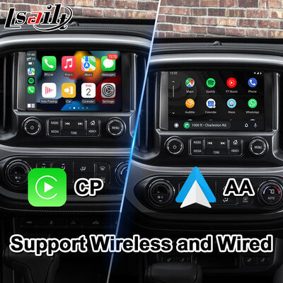 Lsailt Android Multimedia Video Interface for 2015-2020 GMC Canyon Intellilink System with Carplay