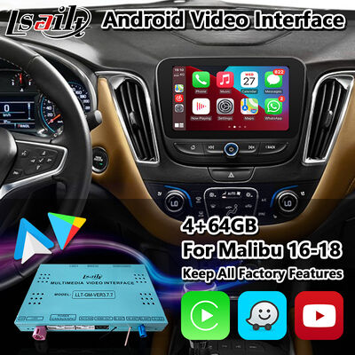 Chevrolet Malibu Android Carplay Multimedia Interface With Wireless Android Auto Navigation