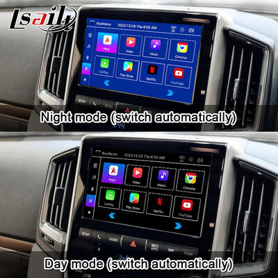 Android 13 Multimedia Video Interface for Land Cruiser LC200 VXR VX GXL Sahara V8 2013-2021 OEM Screen Upgrade with Wireless CarPlay,YouTube