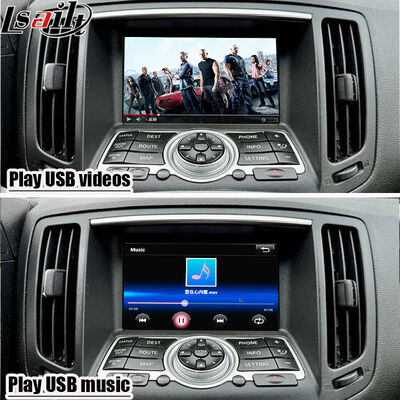 Lsailt 7 Inches Wireless Android Auto CarPlay Screen for Infiniti G37 G25 G35 Skyline 370GT (V36) Q40 2007-2014 HD Touch DisPlay