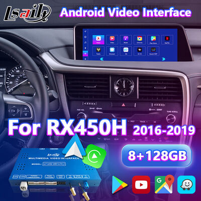 Lsailt Android Carplay Lexus Video Interface for 2016-2019 RX 350 RX450h RX200t RX350L RX450L RX300 RX350