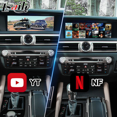 Lsailt Android Car Multimedia Interface for Lexus GS300h GS200t GS350 GS450h GSF GS L10 2016-2020