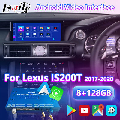 Lsailt Android Carplay Interface for Lexus IS200T IS300H IS350 IS300 F Sport AWD IS XE30 2017-2020