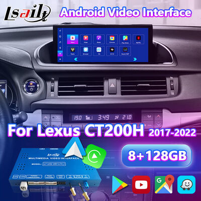 Lsailt Android Navigation Video Interface for Lexus CT 200h FSport 2017-2022
