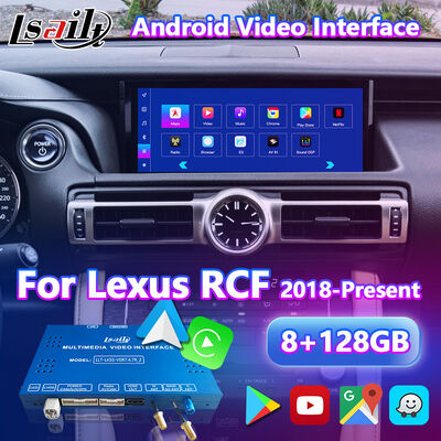 Lsailt Android Carplay Video Interface for 2018-Present Lexus RC 350 RC300 RCF RC300h RC350