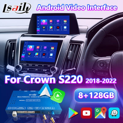 Lsailt Android Multimedia Video Interface for Toyota Crown S220 2018-2022 with Carplay