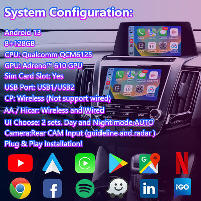 Lsailt Android Multimedia Video Interface for Toyota Crown S220 2018-2022 with Carplay