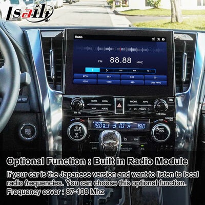Lsailt Android Carplay Video Interface for 2019 -2023 Toyota Alphard Vellfire JBL High Version