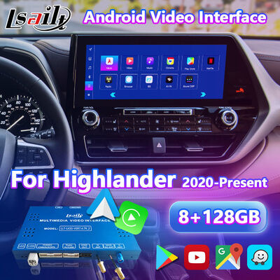 Lsailt Android Car Navigation Multimedia Video Interface for 2020-Present Toyota Highlander