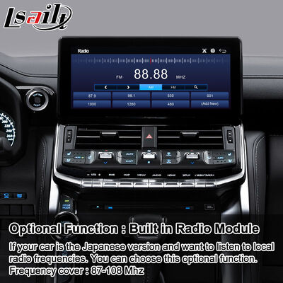 Lsailt Android Navigation Carplay Interface for 2021-2024 Toyota Land Cruiser 300 GX-R VX-R GR GR-S Sahara ZX VX LC300