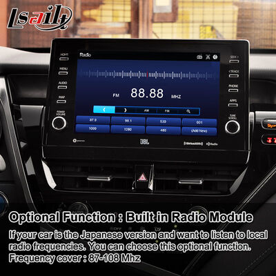 Lsailt Android Carplay Navigation Video Interface for 2021-2024 Toyota Camry Hybrid XSE XLE SL SE XV70