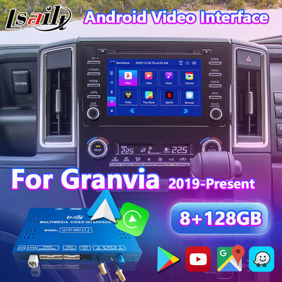 Lsailt Android Navigation Carplay Multimedia Interface for 2019-Present Toyota Granvia