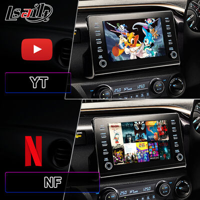 Lsailt Android Navigation Multimedia Video Interface for 2019-Present Toyota Hilux