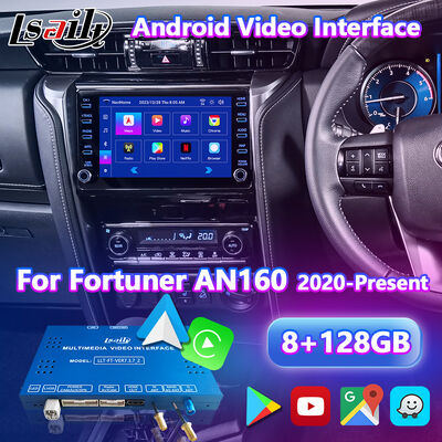 Lsailt Android Carplay Navigation Video Interface for 2020-Present Toyota Fortuner AN160