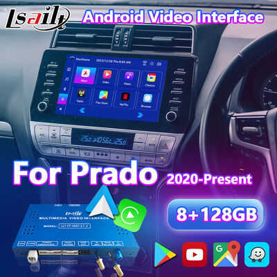 Lsailt Android Carplay Navigation Video Interface for 2020-Present Toyota Land Cruiser Prado 150