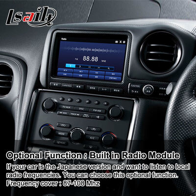 Lsailt Wireless Carplay Android Video Interface for 2007-2010 Nissan GT-R R35 JDM GTR