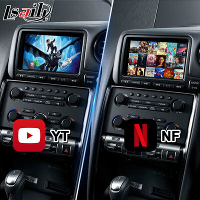 Lsailt Wireless Carplay Android Video Interface for 2007-2010 Nissan GT-R R35 JDM GTR