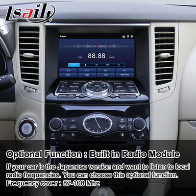Lsailt Android Navigation Carplay Interface for 2008-2013 Infiniti FX FX35 FX50 FX30d FX50S FX37S FX30dS FX37