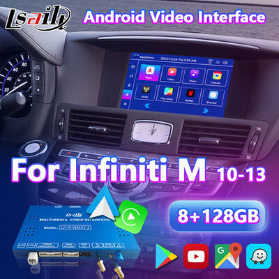 Lsailt Android Navigation Multimedia Interface for 2010-2013 Infiniti M M30d M30dS M37 M37S M56 M56S M35h M25 Y51