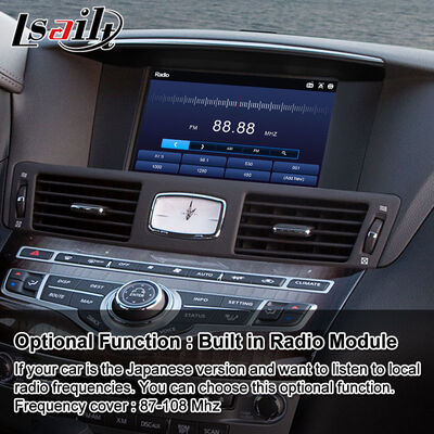 Lsailt Android Navigation Multimedia Interface for 2010-2013 Infiniti M M30d M30dS M37 M37S M56 M56S M35h M25 Y51