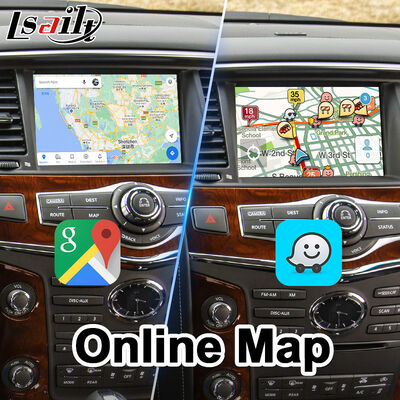 Lsailt Android Navigation Carplay Video Interface for 2010-2017 Infiniti QX80 QX56