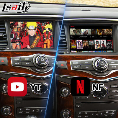 Lsailt Android Navigation Carplay Video Interface for 2010-2017 Infiniti QX80 QX56