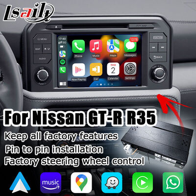 Bluetooth GPS Car Multimedia Navigation System , Car Video Interface Box 7 Inch