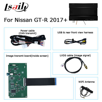 Bluetooth GPS Car Multimedia Navigation System , Car Video Interface Box 7 Inch