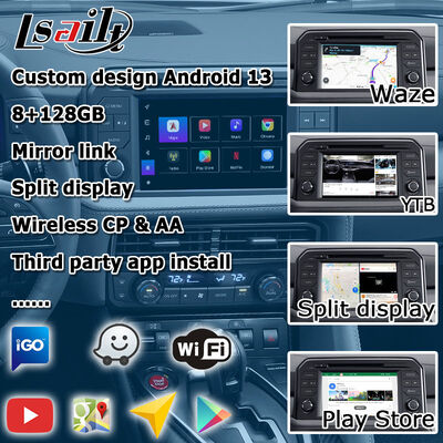 Portable AUDI A6L / Q7 Car Multimedia Navigation System with BT , Trajectory Reversing