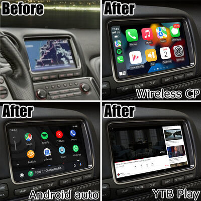 Portable AUDI A6L / Q7 Car Multimedia Navigation System with BT , Trajectory Reversing