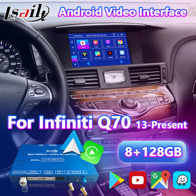 Lsailt Android Carplay Multimedia Interface Box for 2013-2023 Infiniti Q70S Q70L Q70