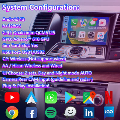 Lsailt Android Carplay Multimedia Interface for 2008-2014 Nissan Teana J32
