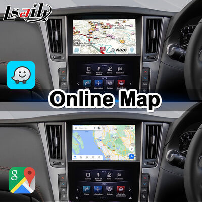 Lsailt Android Carplay Multimedia Video Interface for 2015-2020 Infiniti Q50 Q60 Q50s Q50L Q60S