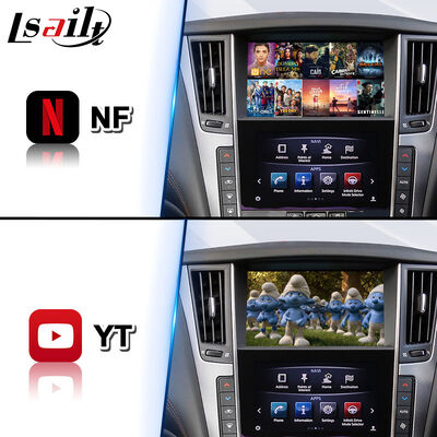 Lsailt Android Carplay Multimedia Video Interface for 2015-2020 Infiniti Q50 Q60 Q50s Q50L Q60S