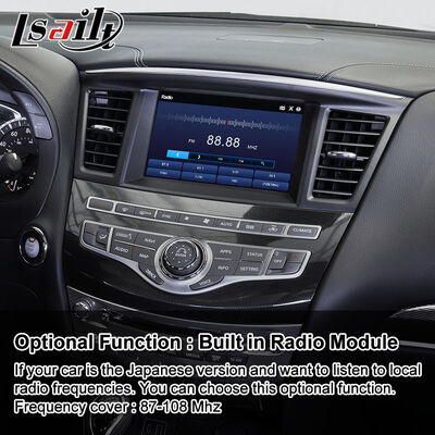 Lsailt GPS Navigation Android Carplay Interface for 2017-2020 Infiniti QX60