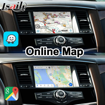 Lsailt Android Carplay Multimedia Video Interface for 2017-2020 Nissan Armada Patrol Y62
