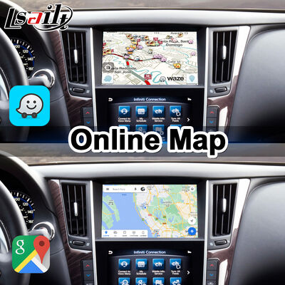 Lsailt Android GPS Navigation Multimedia Video Interface for 2021-Present Infiniti Q50 Q60 Q60S Q50S